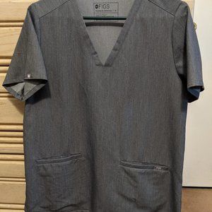 FIGS Women's Medium Graphite Top